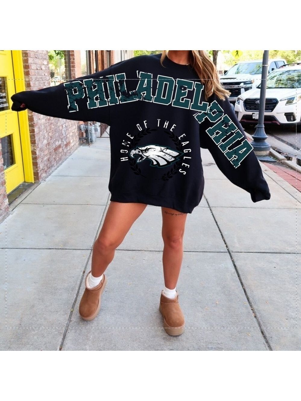Philadelphia Eagles Oversized Unisex Sweatshirt 3XL